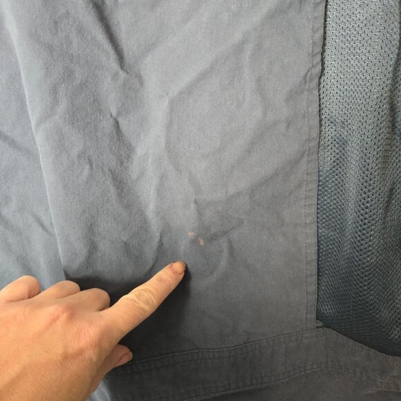 Duluth Trading Men's Size L Fire Hose DuluthFlex Working Man's Vest Blue Canvas - Picture 10 of 11